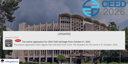 CEED 2026 Registration Open